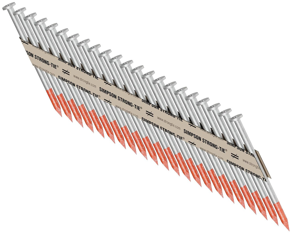 Simpson Strong-Tie 8DHDGPT2500 - 2-1/2' x .131 Galvanized 33° Connector Nails 2500ct