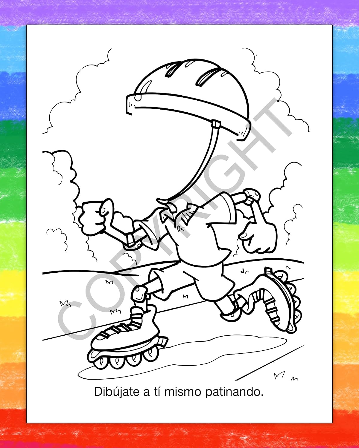ZOCO – Fun to Color (in Spanish) Custom Promotional Coloring Books (250 Bulk Pack, Without Crayons) – Games, Puzzles, Activities for Kids
