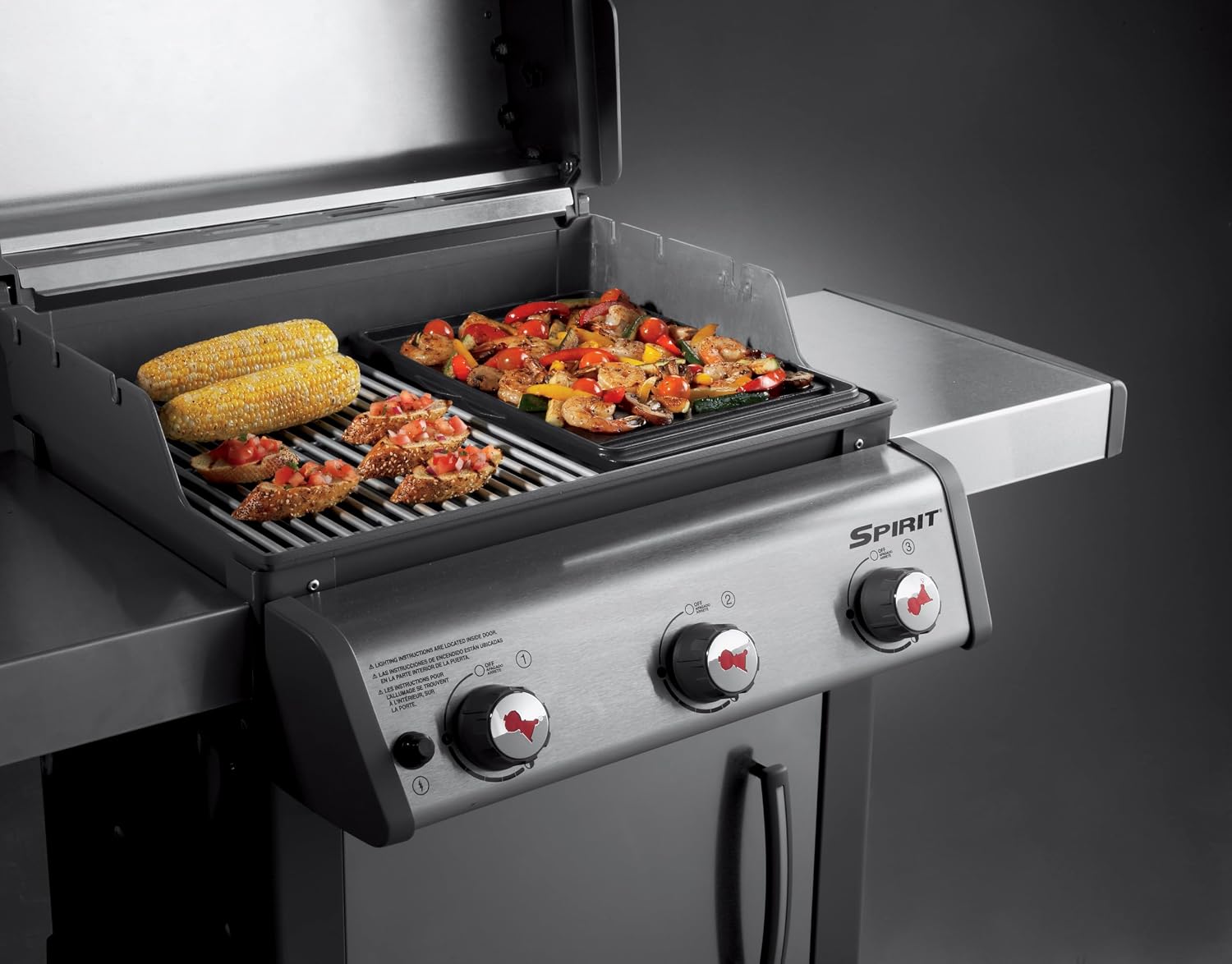 Weber Porcelain-Enameled Cast Iron Griddle for Spirit 300 Series
