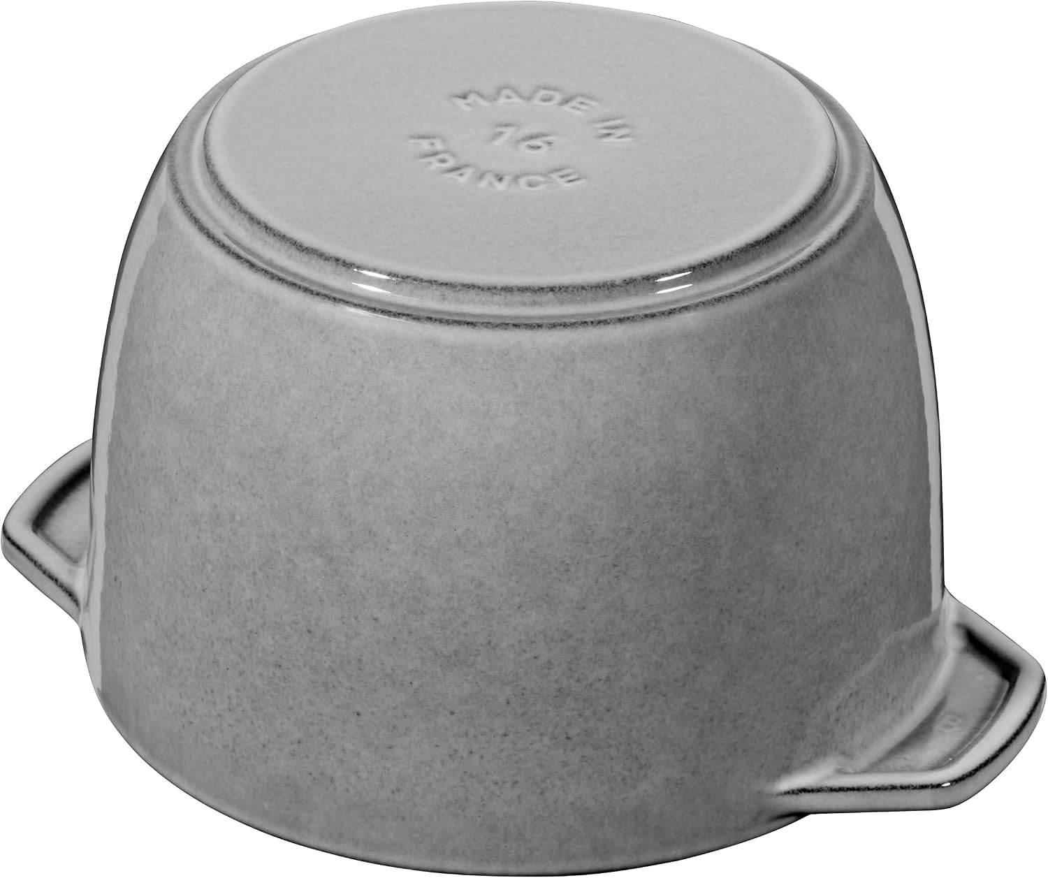 Staub Cast Iron 1.5-qt Petite French Oven - Graphite Grey