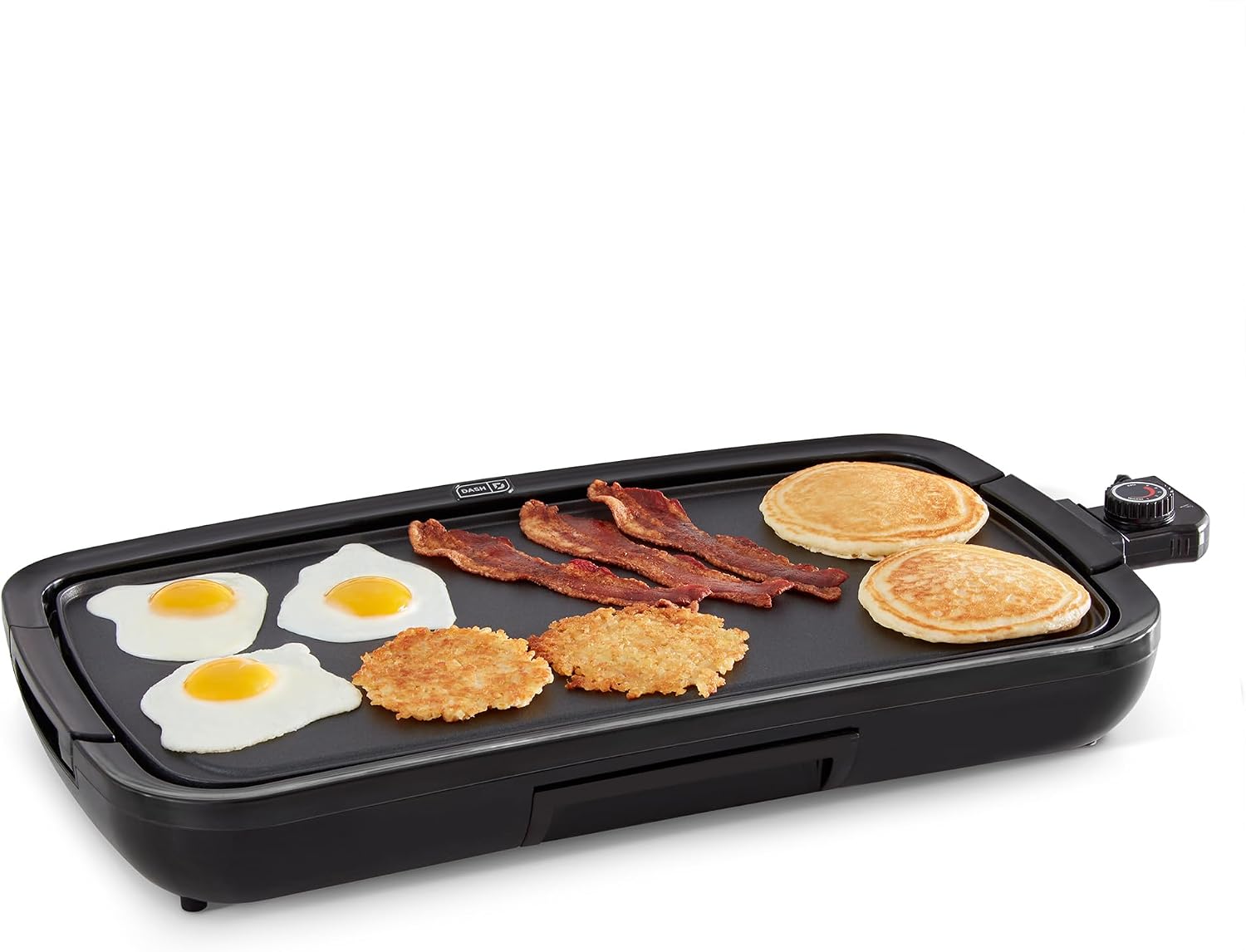Dash 14' Electric Skillet, 20 Cup + 1500W 20'x10.5' Griddle with Nonstick Surfaces, Recipe Books