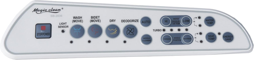 Sunpentown SPT SB-2036S: Magic Clean Bidet with Dryer (Round), multi