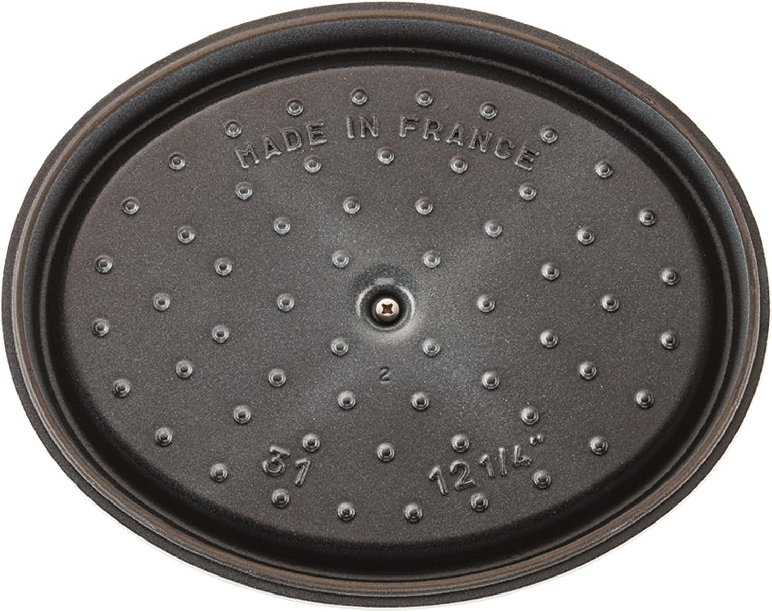 Staub Cast Iron Coq au Vin Cocotte, Dutch Oven, 5.75-quart, serves 5-6, Made in France, White