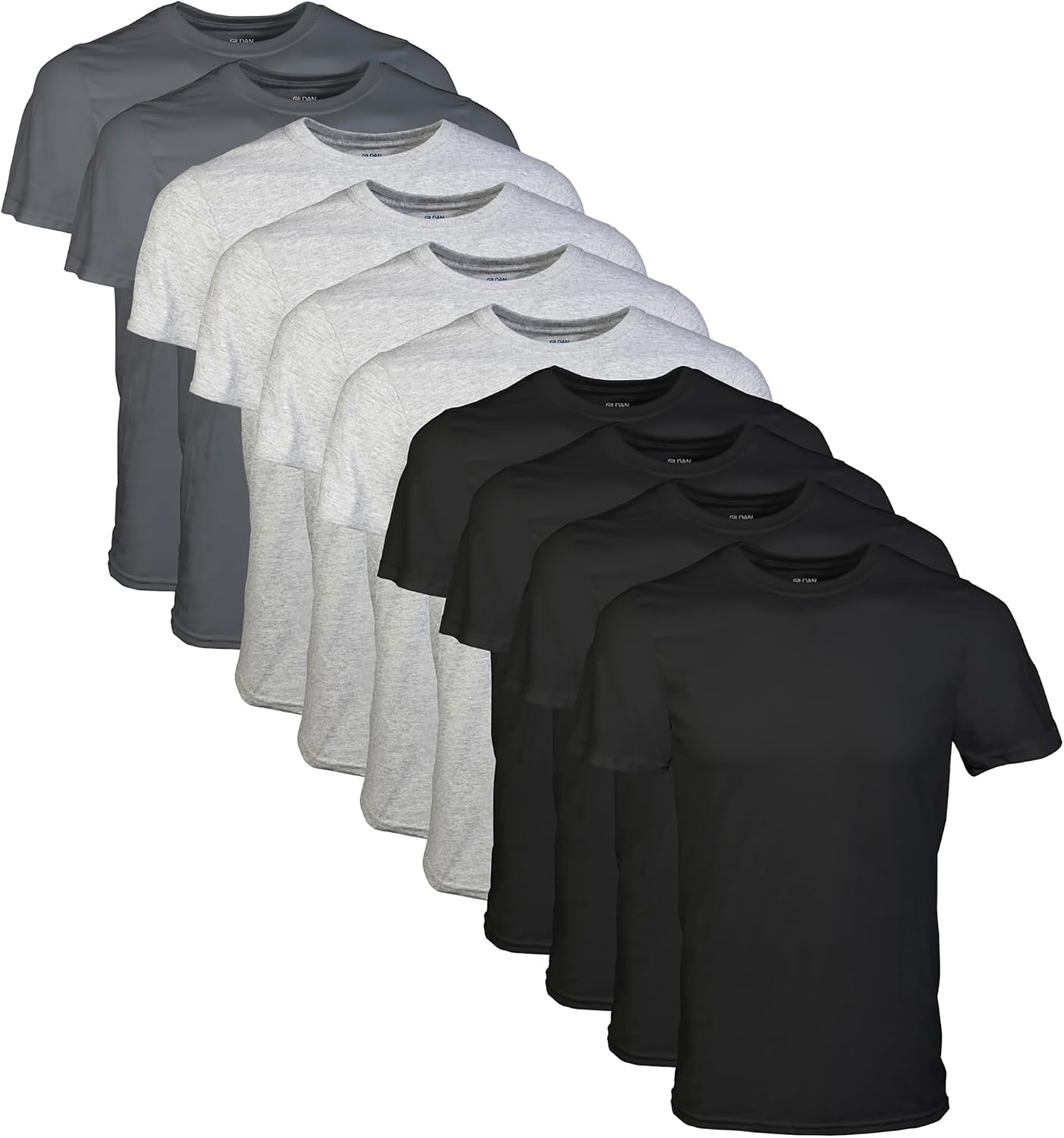 Gildan Men's Crew T-Shirts, Multipack, Style G1100