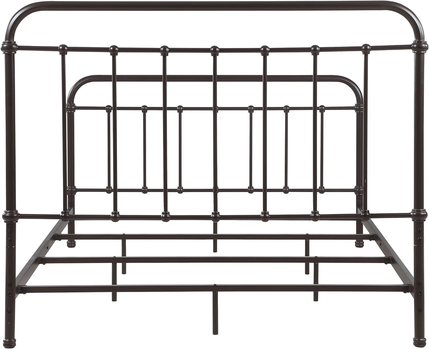 Coaster Home Furnishings Livingston Transitional Wood Queen Size Open Frame Bed Frame 52-inch Headboard Dark Bronze 300399Q