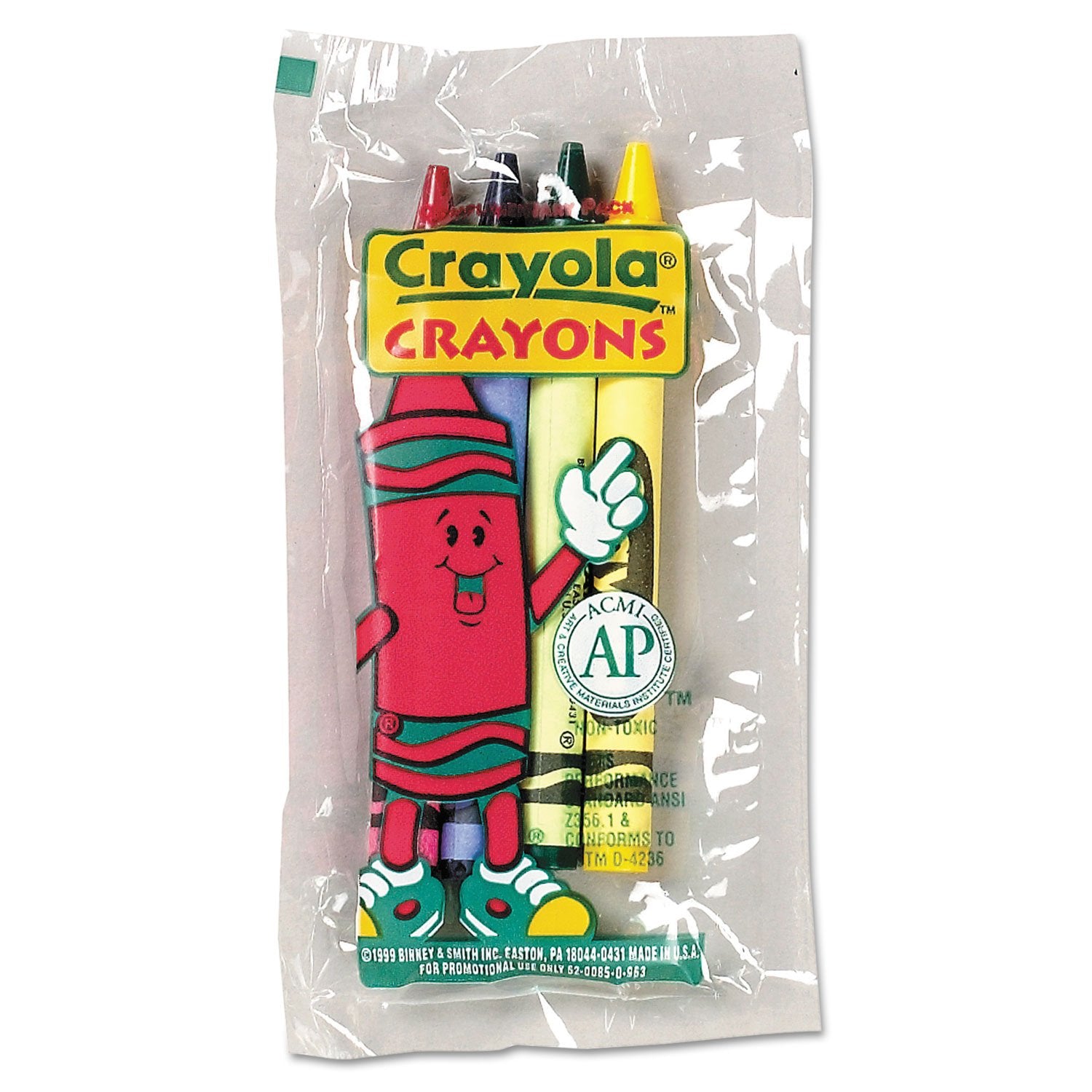 Crayola Set of Four Regular Size Crayons in Pouch