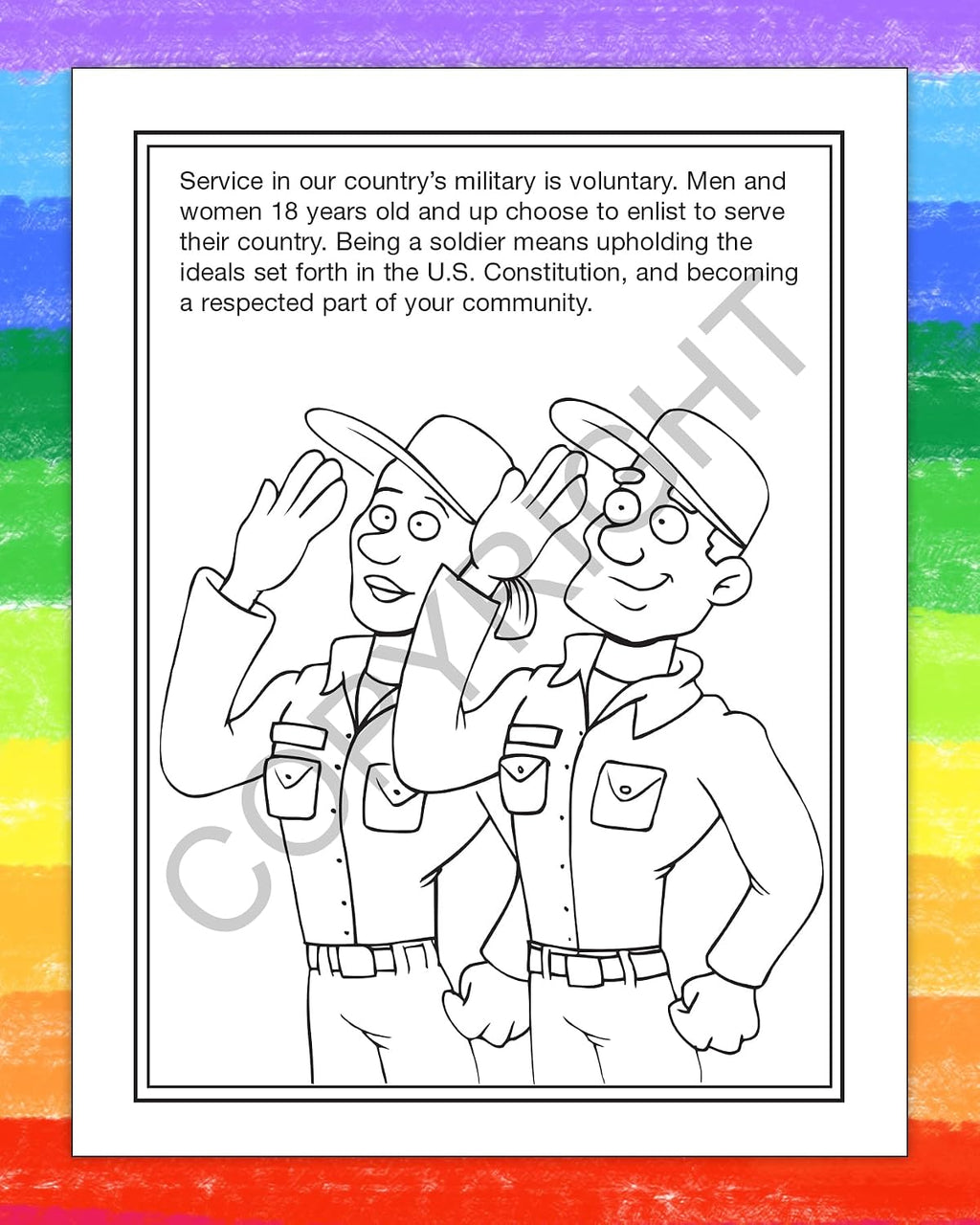 ZOCO – Patriotic Custom Coloring & Activity Books for Kids (250 Bulk Pack, Without Crayons) – American Heroes Theme for 4th of July, Veterans Day & Military Events