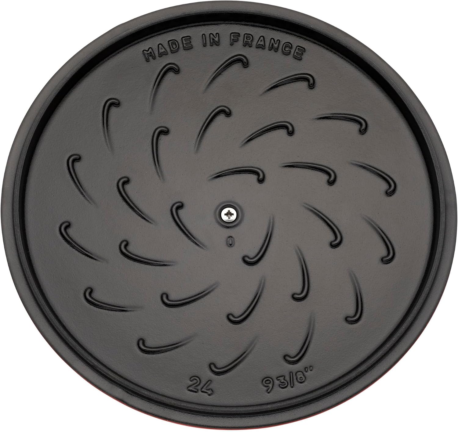 Staub Cast Iron 3.75-qt Essential French Oven with Dragon Lid - Cherry