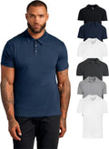 True Classic Novelty Polo Shirts for Men – Mens Polo Shirts Short Sleeve Cotton, Dry Fit Golf Shirt for Men