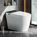 Artistic Smart Toilet, One Piece Bidet Toilet for Bathrooms, Auto Open/Close Lid, Heated Seat, Water Sprayer and Dryer,Tankless Smart Toilet withbuilt in, 1000g Powerful Flush