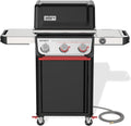 Weber Spirit EP-325 Natural Gas Grill for Outdoor Cooking and BBQ, 3 Boost Burners, Black