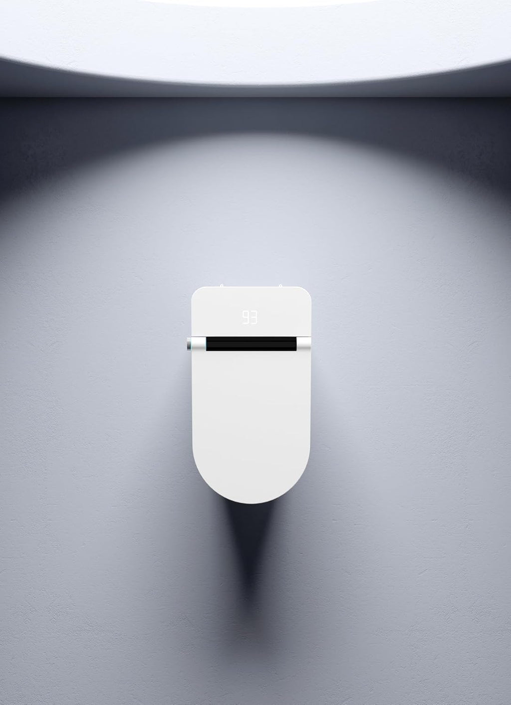 Smart Toilet with Built in Bidet Seat, Tankless Toilet with Auto Lid Opening, Closing and Flushing, Heated Seat, Digital Display, Elongated