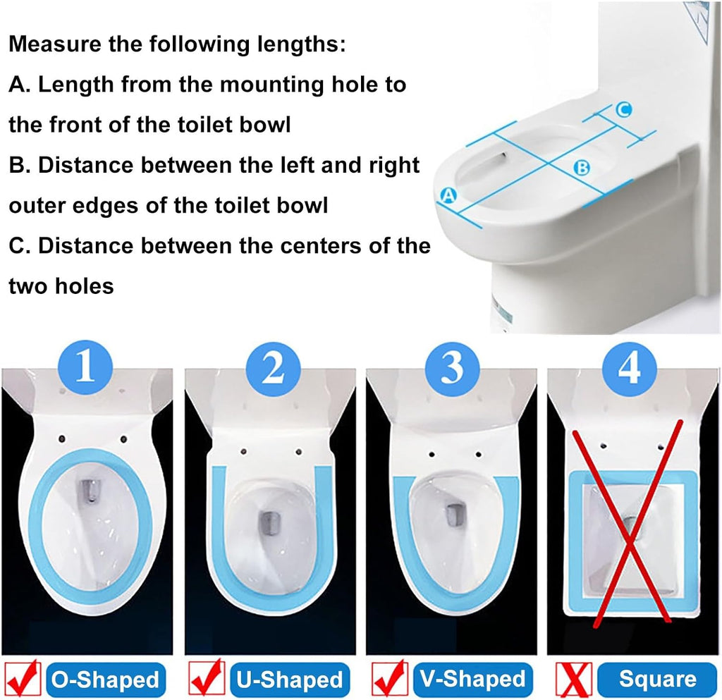 Resin Toilet Seat, Round Seats with Ocean Design, Soft Close and Quick Release Hinges, for Bathroom, Home, and Guest Restroom(Blue6)