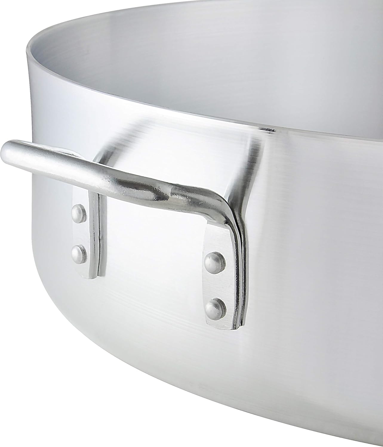 Thunder Group 35 Quart Aluminum Braiser with Lid