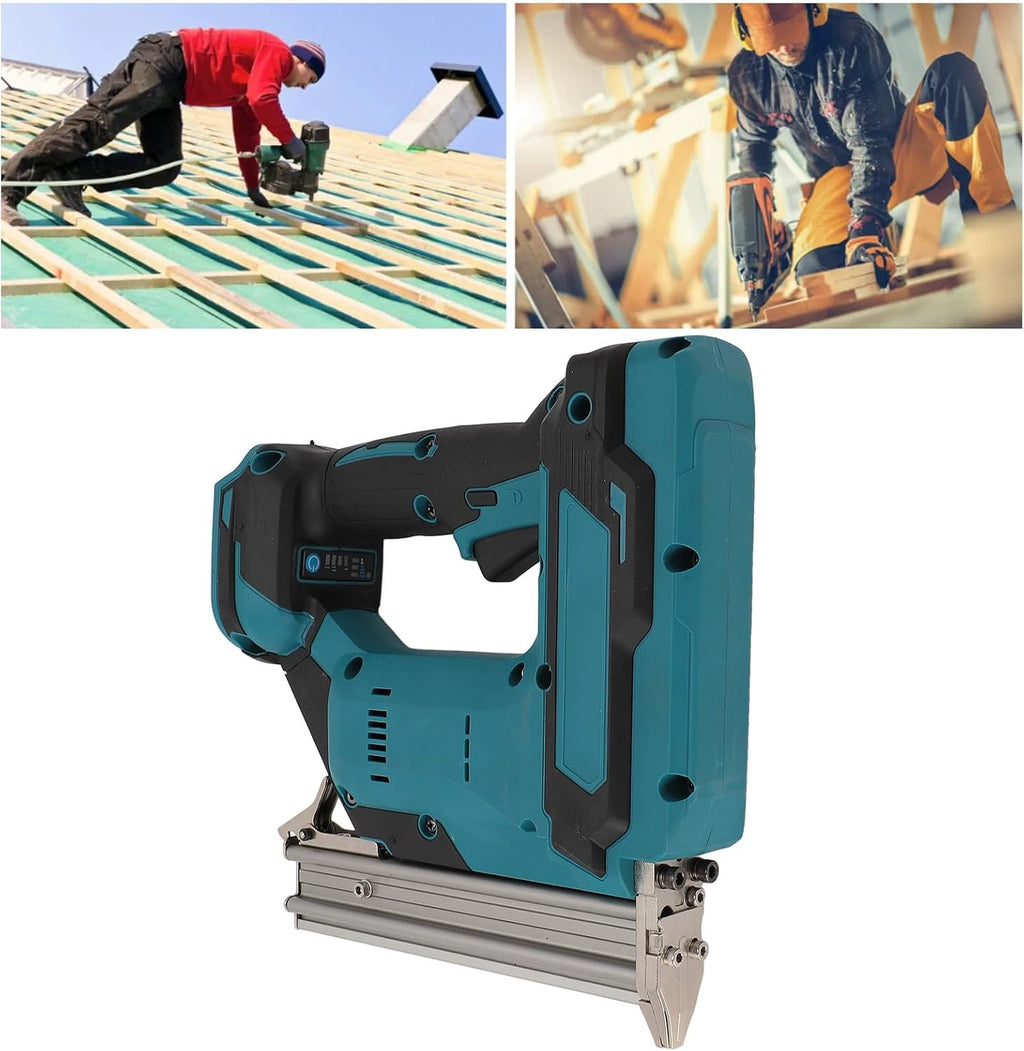18V Cordless BL1850 Battery Powered Nail Gun with Depth Adjustment Impact Drive Technology for Woodworking DIY Compatible with B Series 18V Li Batteries