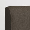 Nectar Upholstered Headboard - Twin XL - Grey - Attachable to Bamboo Bed Frame (Sold Seperately) - Easy Tool Free Set Up - Contemporary and Durable