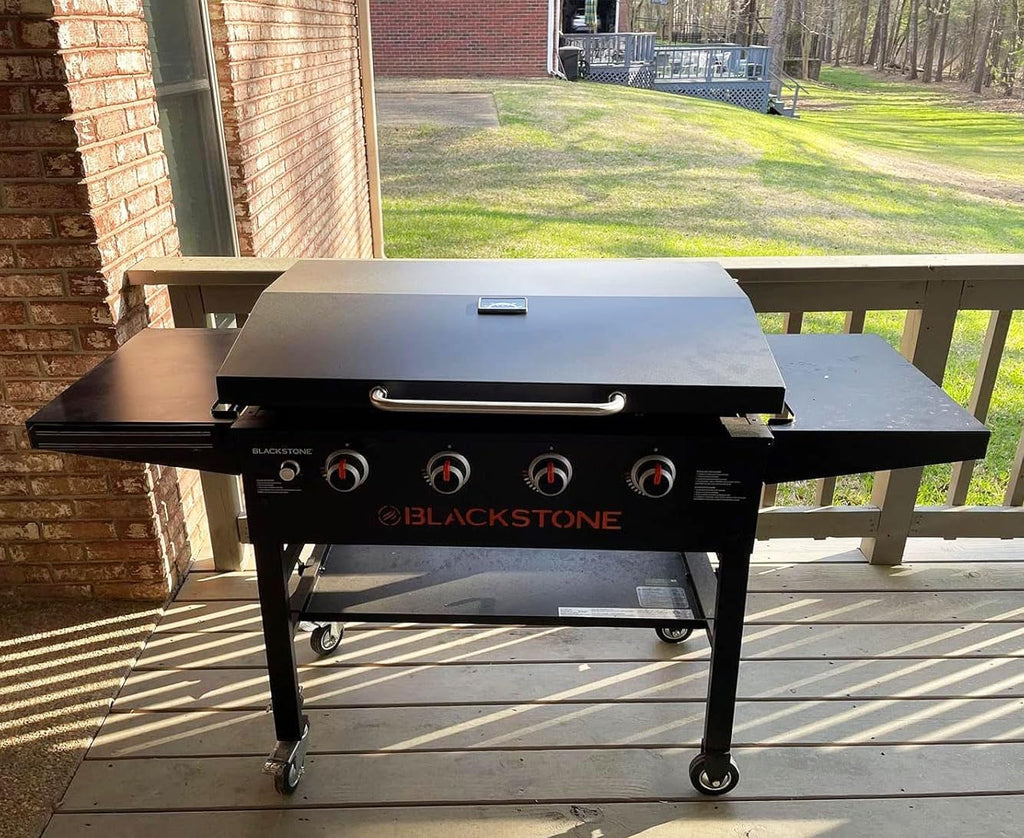 Upgrade Griddle Lid for Blackstone 5856 Omnivore 36' Griddle Hood, Hinged Lid for Blackstone1554 2177 2266 and More Blackstone Flat Top Original Grills