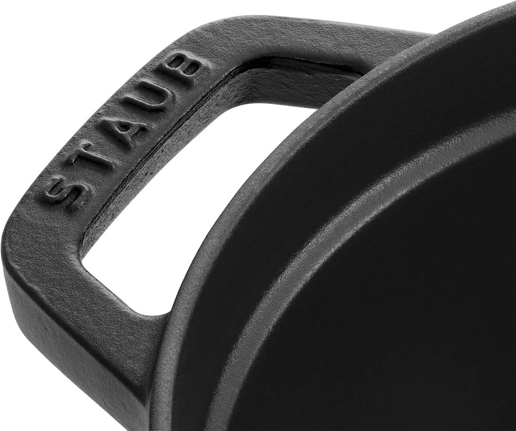 Staub 1123123 Coq Au Vin 5.75 qt. Cocotte in Black Matte