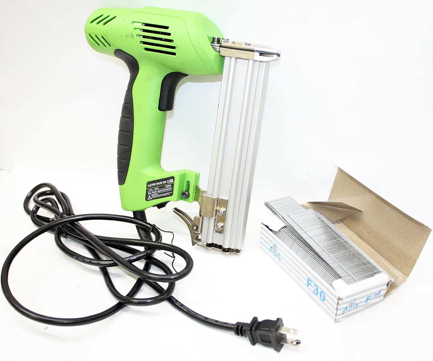 1800W Electric Brad Nailer Gun Woodworking Pinless Nail Gun 4 Furniture Framing NEW,Jikkolumlukka