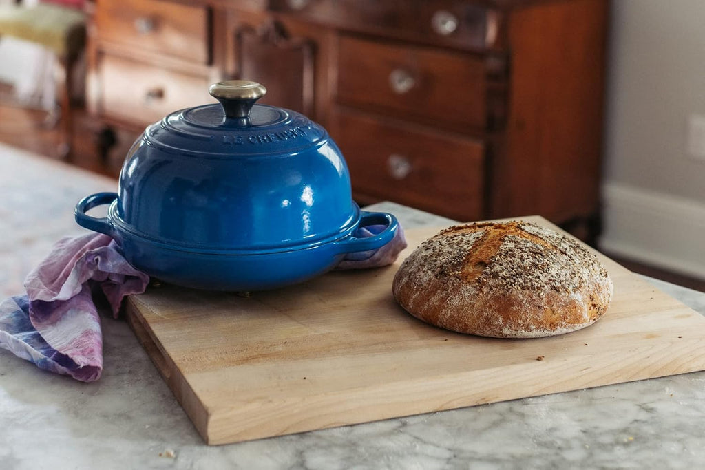 Le Creuset Enameled Cast Iron Signature Round Bread Oven, 9.5 inch, Marseille