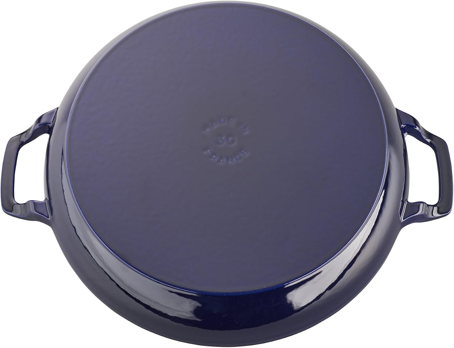 Staub Cast Iron 3.5-qt Braiser with Glass Lid - Dark Blue