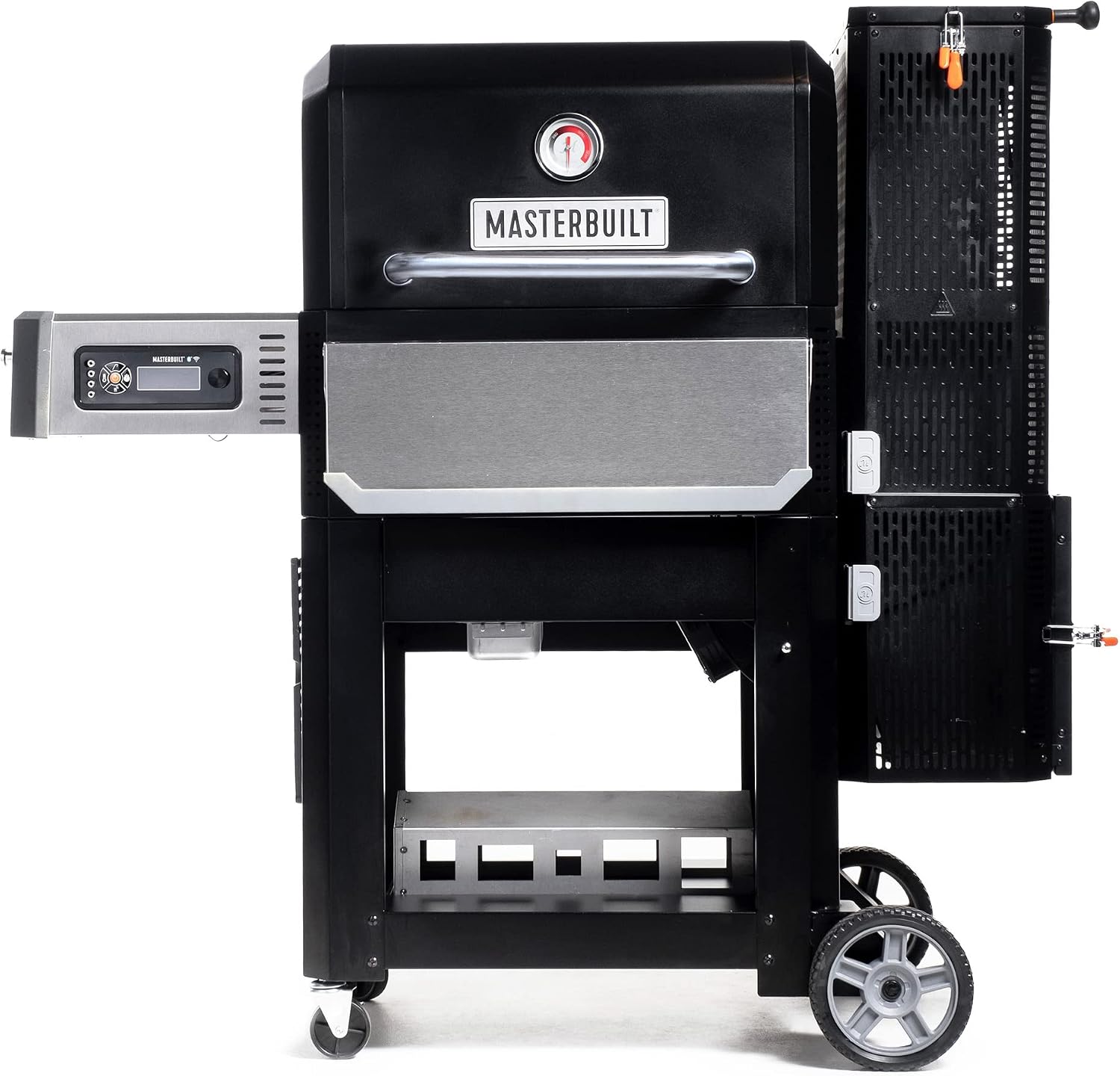 Masterbuilt Gravity Series 800 Digital Charcoal Griddle, Grill and Smoker Combo + Masterbuilt Lump Charcoal (16 lbs)