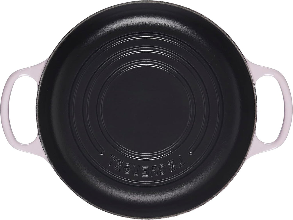 Le Creuset Enameled Cast Iron Signature Round Bread Oven, 9.5 inch, Shallot