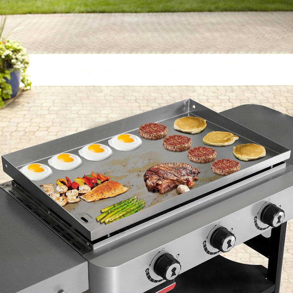 Stanbroil Flat Top Griddle for Weber 28' 3 Burner Gas Griddle 43310201/1501005, Stainless Steel