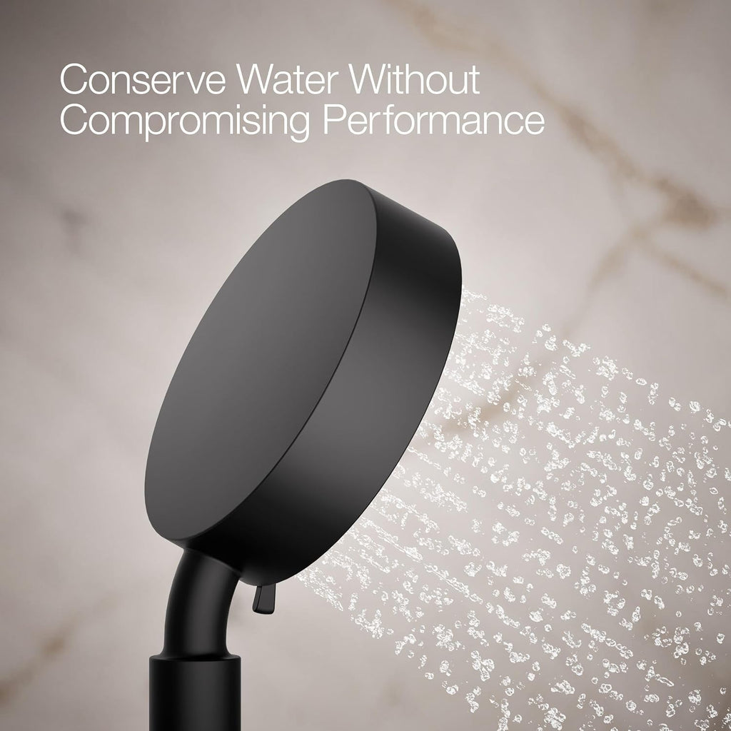 Kohler 22166-BL Purist® Four-function handshower, 2.5 gpm, Matte Black