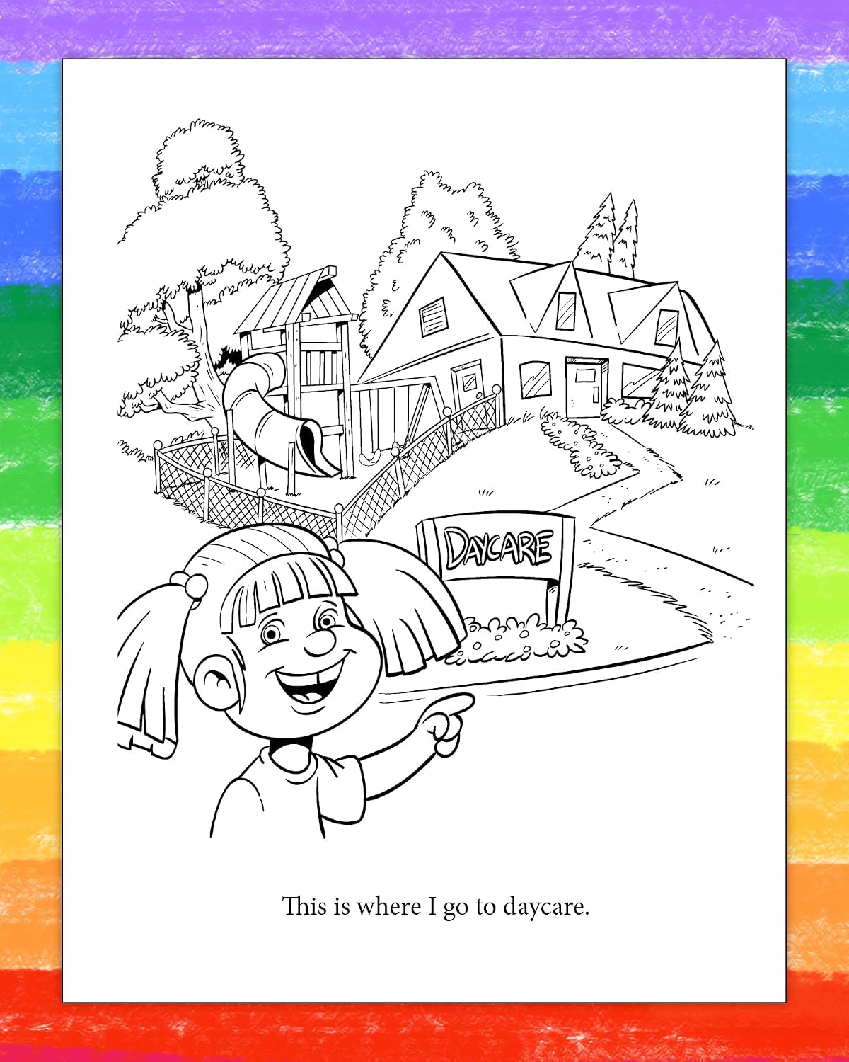 ZOCO – Daycare Fun – Custom Coloring Books (250 Bulk Pack, Without Crayons) – Preschool Educational Games, Puzzles, Activities for Kids
