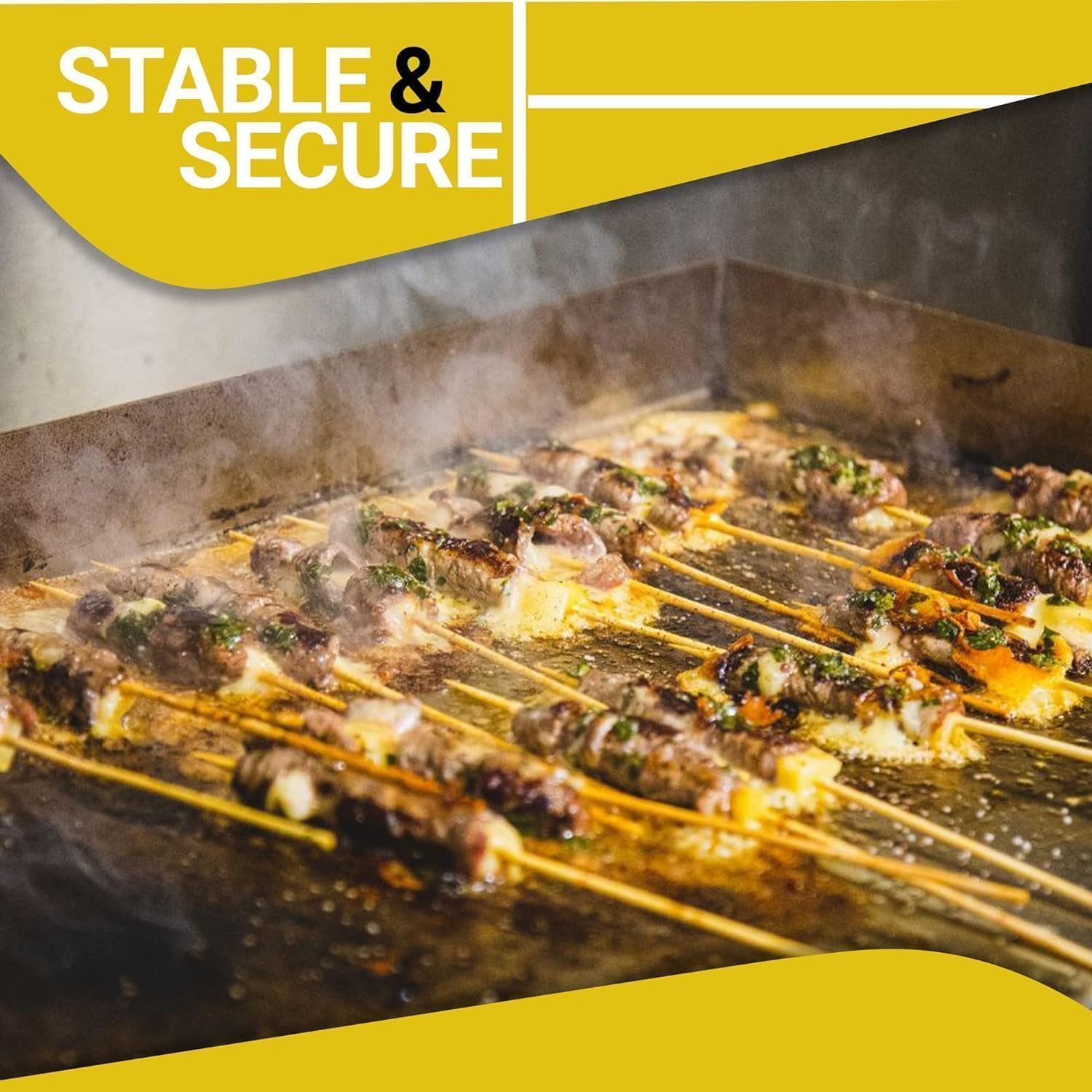 Le Griddle| 30 Inch Built-In Gas Griddle With 2 Burner | Package 1 (Natural Gas) Set With Burner Lid, Starter Kit-Tools & Cover