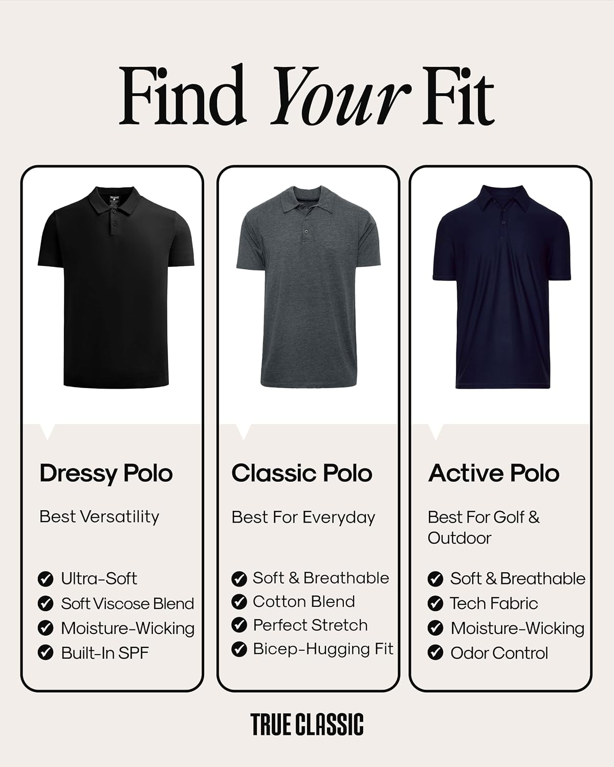 True Classic Novelty Polo Shirts for Men – Mens Polo Shirts Short Sleeve Cotton, Dry Fit Golf Shirt for Men