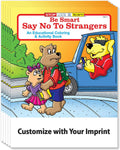 ZOCO – Stranger Danger Custom Coloring Books (250 Bulk Pack, Without Crayons) – Kids Safety Education Activities, Games & Puzzles – Child Safety Handouts for Schools, Police & Youth Programs