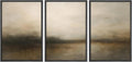 SIGNWIN Framed Canvas Print Wall Art Set Minimalist Earthy Horizon Illustrations Modern Art Decorative Scenic Rustic for Living Room, Bedroom, Office - 24'x36'x3 BLACK
