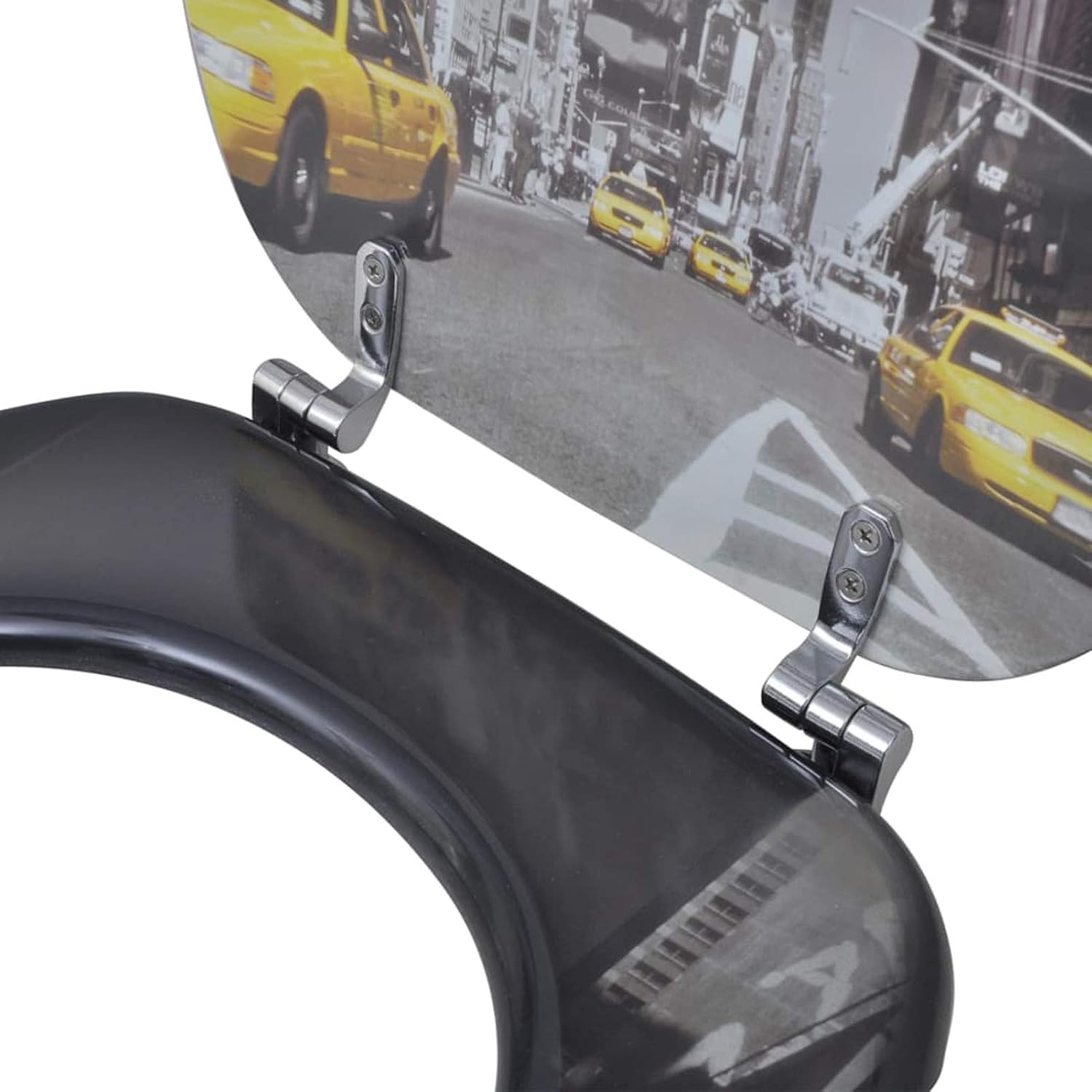 Toilet Seats with Lids 2 pcs MDF New York Toilet & Bidet Seats