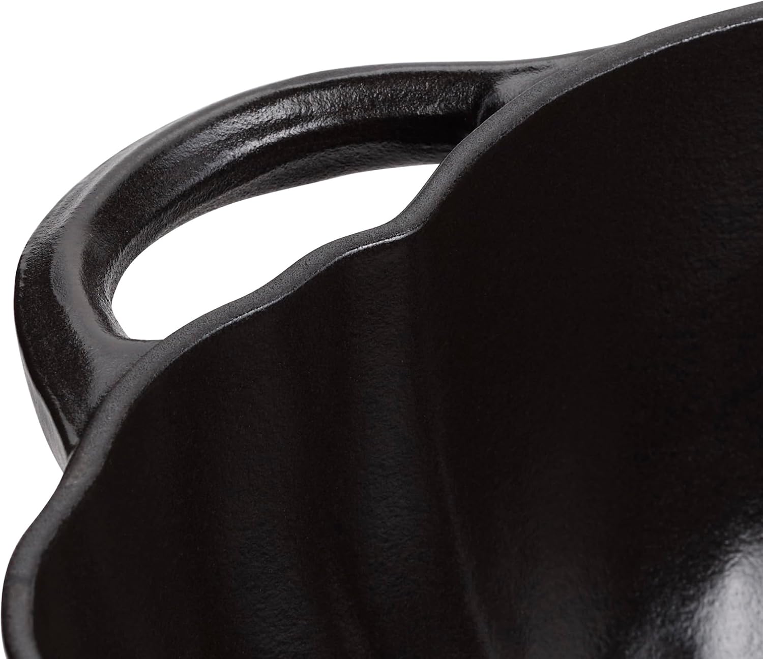 STAUB Cast Iron 3.5-qt Pumpkin Cocotte with Stainless Steel Knob - Black