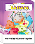 ZOCO Custom Alphabet Coloring Books for Kids (250 Bulk Pack, Without Crayons) – ABC Learning Activities for Preschool & Kindergarten – Letter Tracing, Puzzles, Games – Classroom & School Supplies