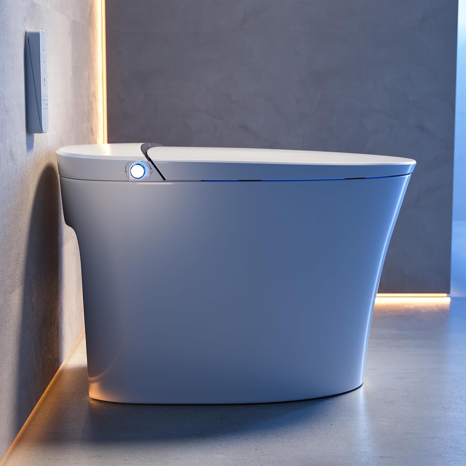 Swiss Madison Avancer SM-ST060 Smart Toilet One Piece Tankless Toilet with Bidet Built in, Touchless Vortex™ Dual-Flush 1.1/1.6 gpf