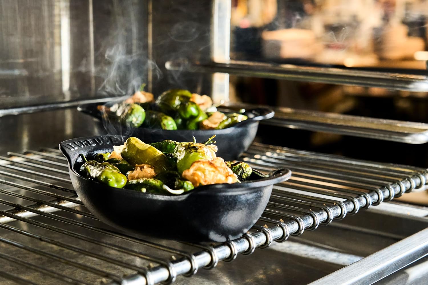 Le Creuset Enameled Cast Iron Gourmand Collection Set of 4 Mini Oval Baker, .3 qt., Matte Black
