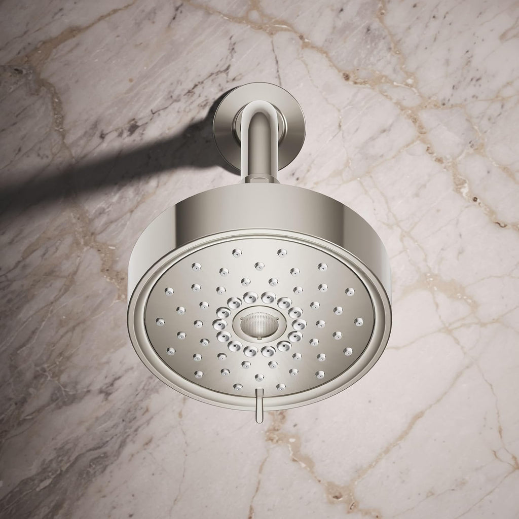 Kohler 22170-SN Purist® Three-function showerhead, 2.5 gpm, Vibrant Polished Nickel