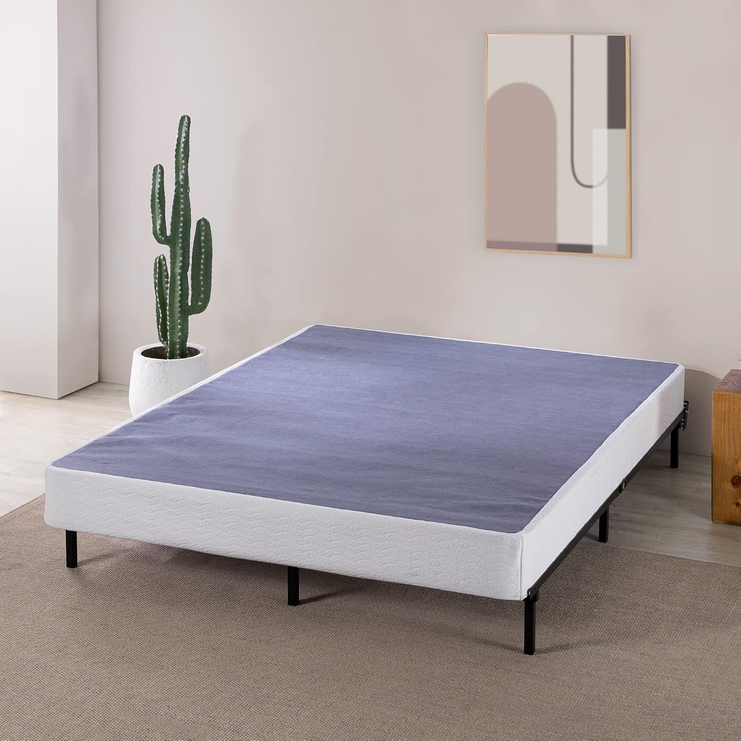 ZINUS 7 Inch Metal Smart Box Spring / 700 lbs Mattress Foundation / Strong Metal Frame / Easy Assembly, California King