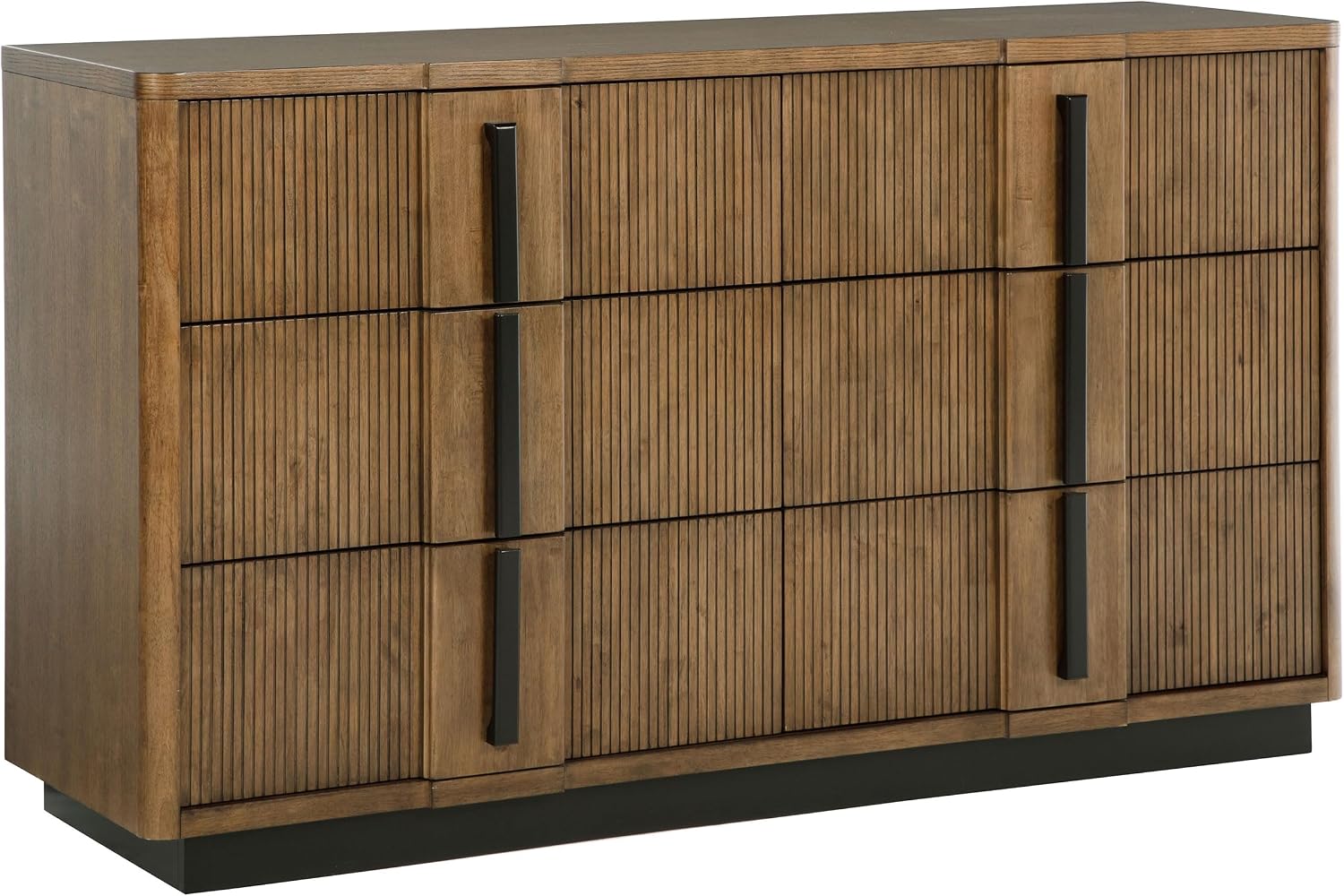 Coaster Home Furnishings Terrace Transitional 5-Piece Bedroom Set Queen Size Wall Panel Storage Bed Frame 58-inch Headboard Ash Brown 224900Q-S5P