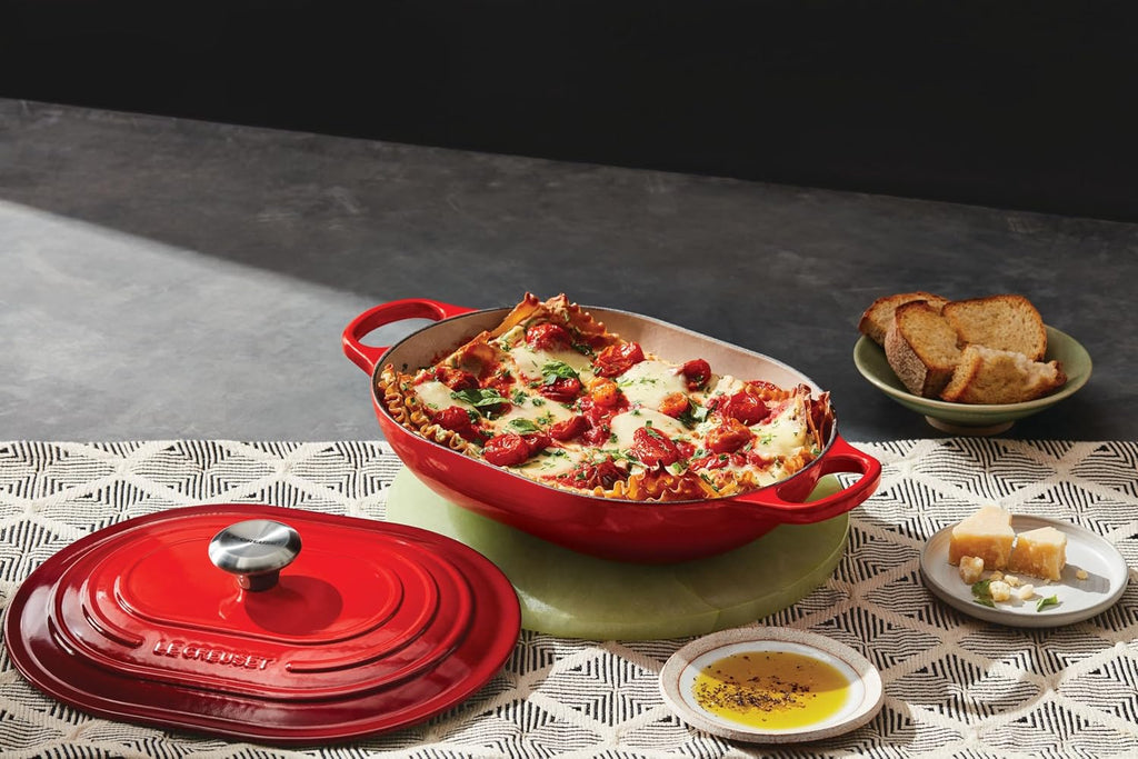 Le Creuset Enameled Cast Iron Signature Oval Casserole, 3.75 qt., Oyster