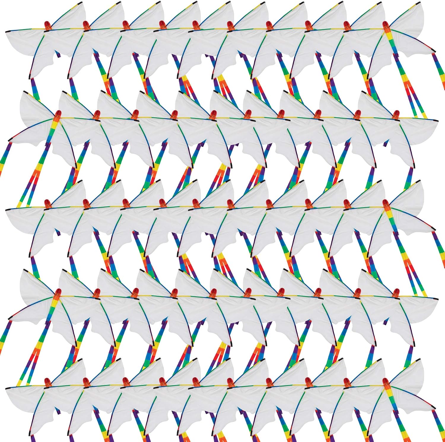 In the Breeze 3190-PACKS Coloring Butterfly 23' Single Line Kite Party Pack, (Pack of 50)