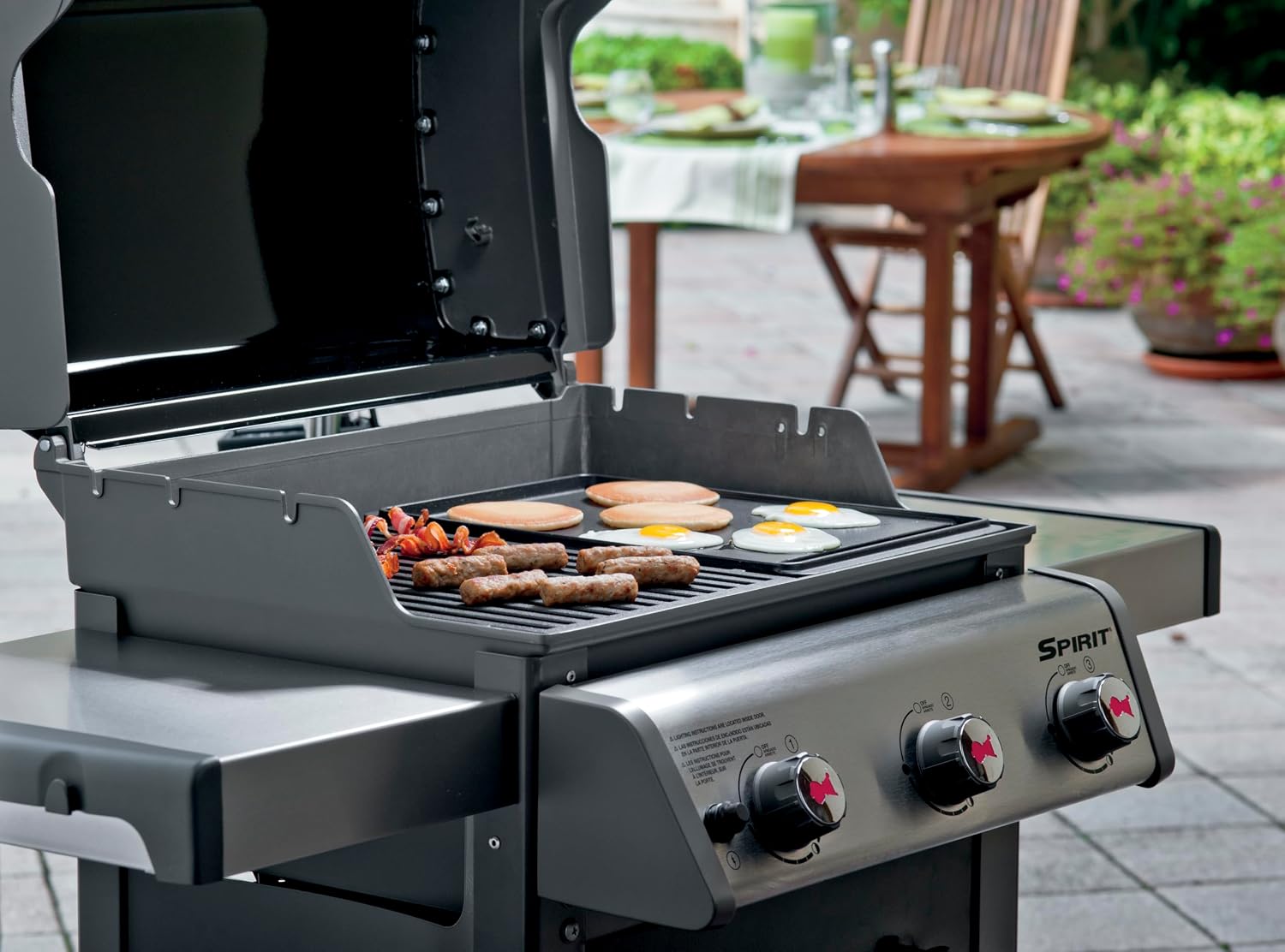 Weber Porcelain-Enameled Cast Iron Griddle for Spirit 300 Series