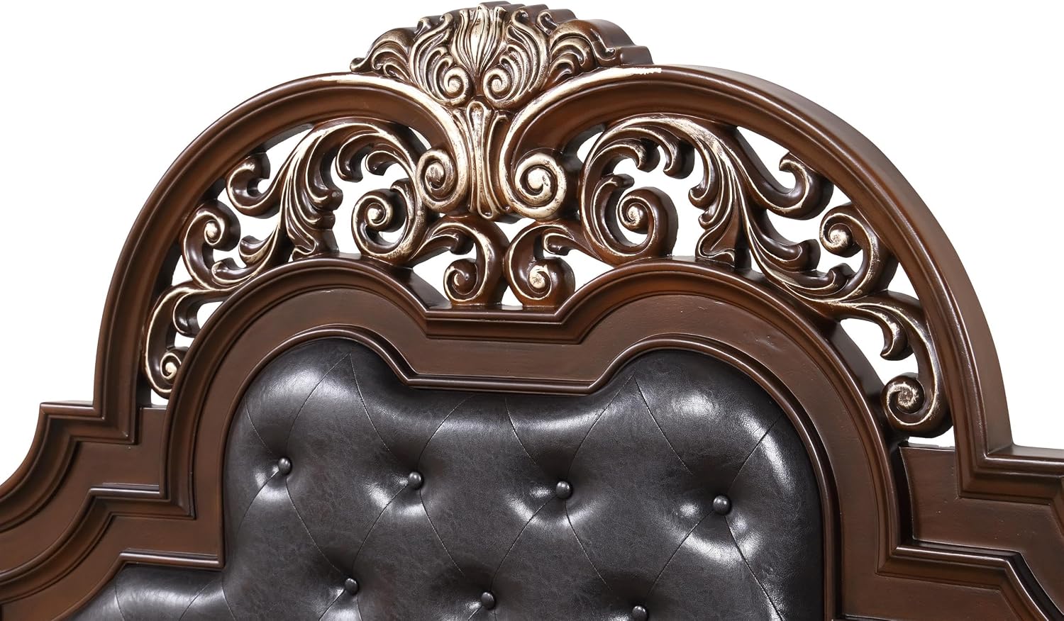 Glory Furniture Lyon G07100A-QB Cherry Finished Wood Bed