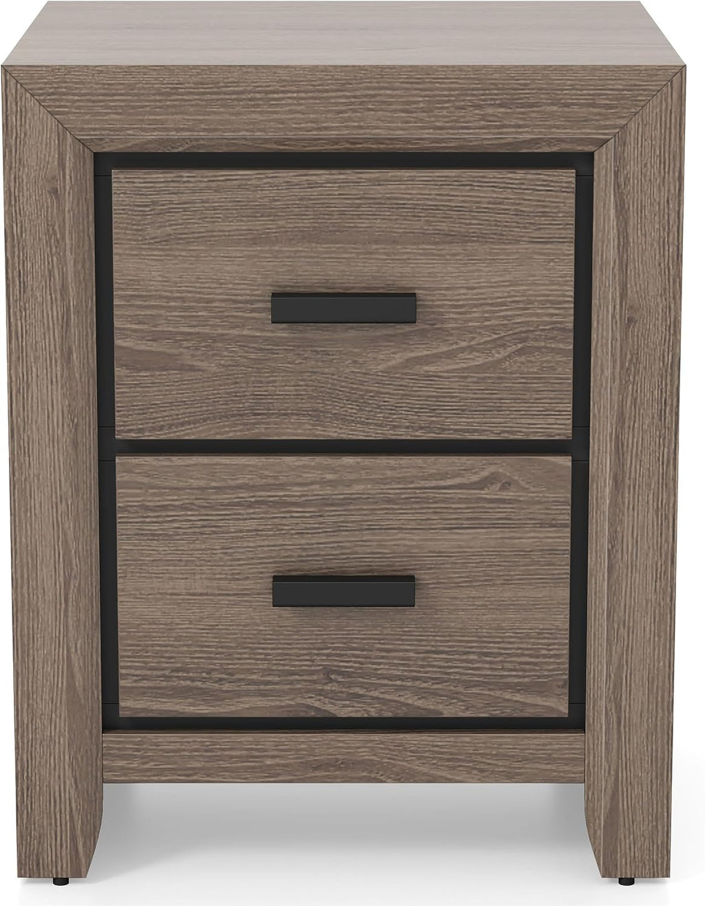 Furniture of America FOA Livorn 3-Piece Gray Wood Bedroom Set - Twin + Nightstand + Trundle