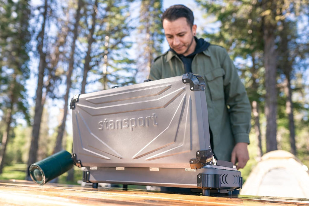 Stansport Boulder Series Propane Stove & Grill Combo (206-700)