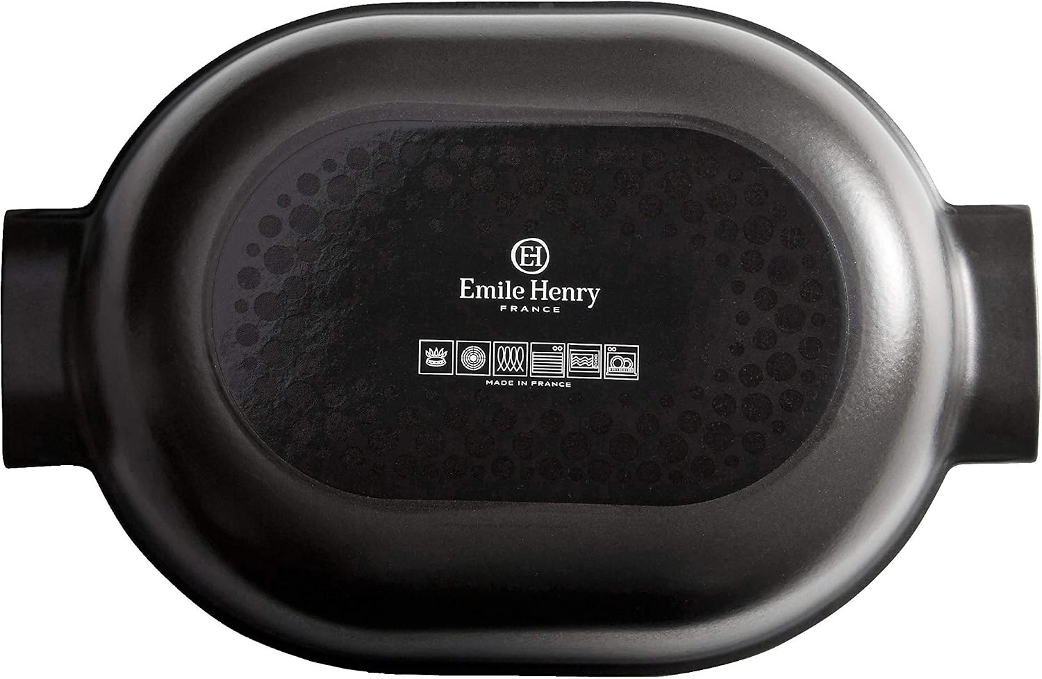 Emile Henry Delight Ceramic Oval Dutch Oven 4.5L, Slate (776645)