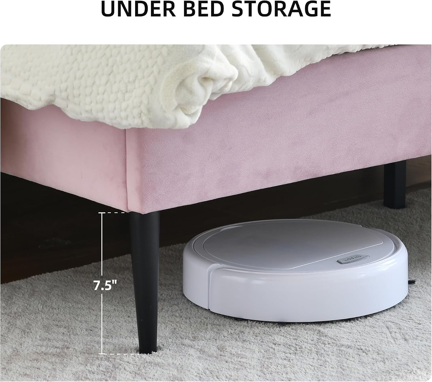 VELOCAVA Pink Twin Bed with Seashell Headboard, Velvet Upholstered Platform Bed Frame for Girls Kids with Wooden Slats Support, No Box Spring Needed, Easy Assembly, Princess Pink Bed
